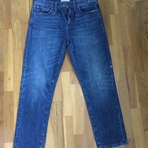 Madewell straight crop jeans 29